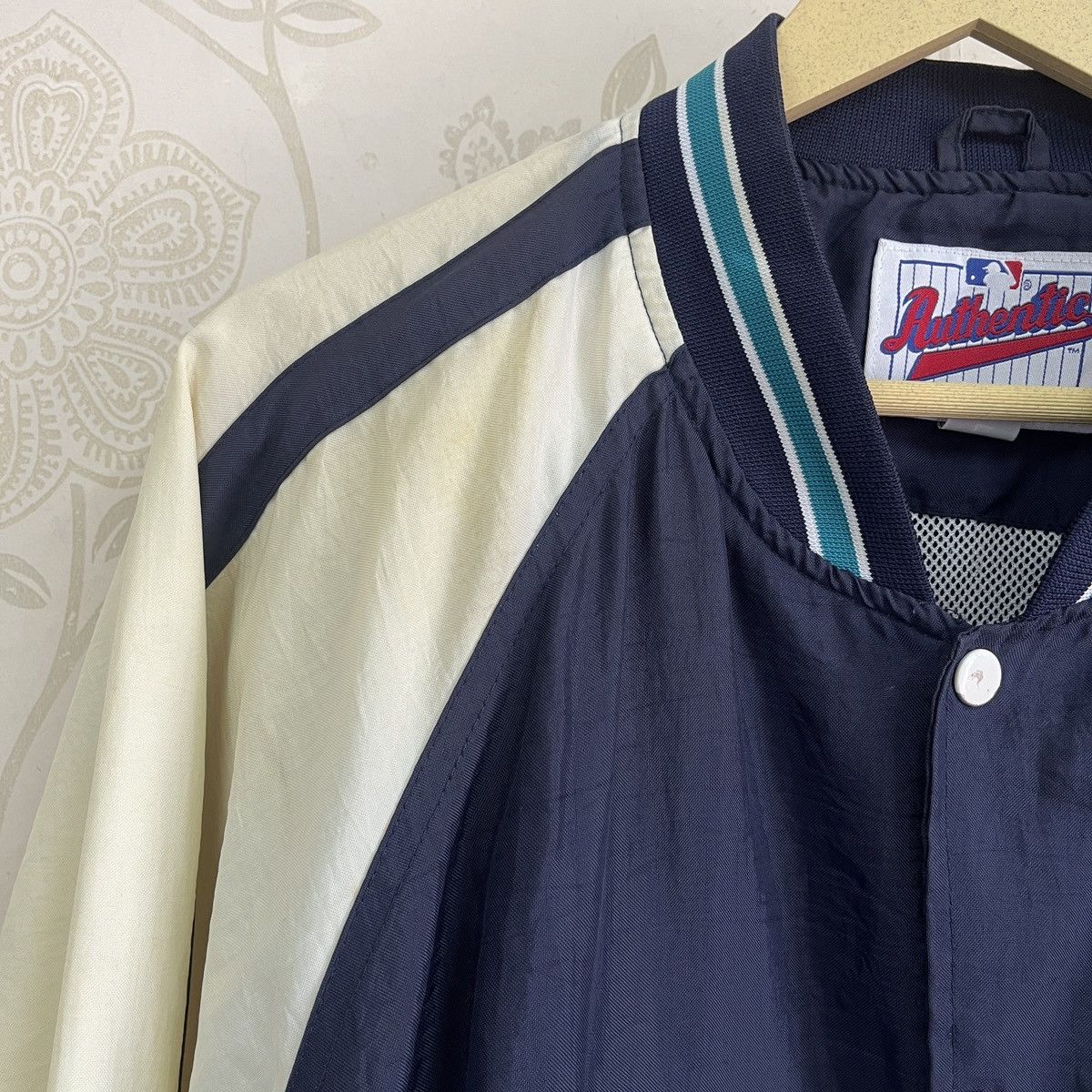 MLB Vintage MLB Seattle Mariners Sweater Light Jacket Size US L / EU 52-54 / 3 - 6 Thumbnail