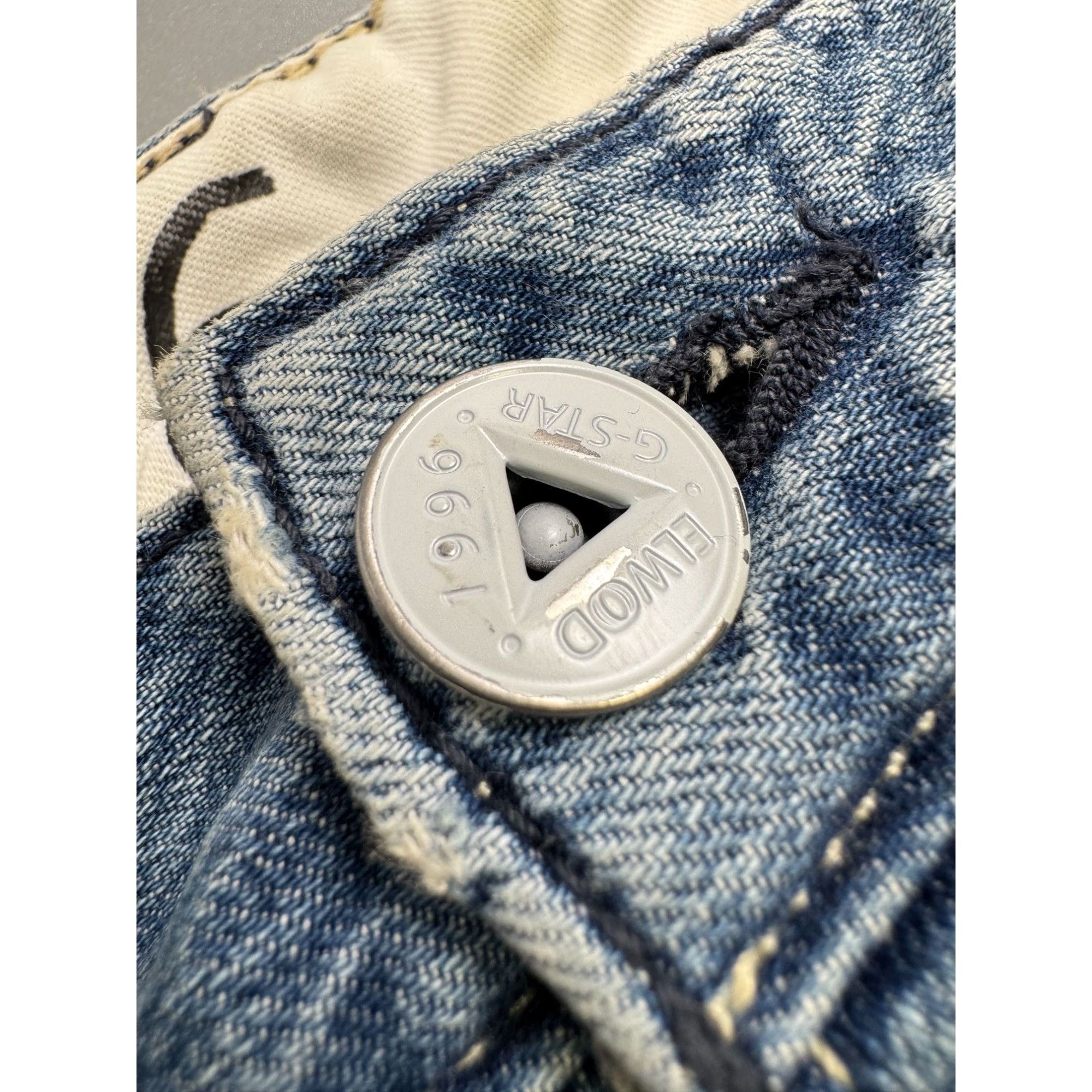 G-Star G-Star Raw Light Wash Denim Jeans Pants (Y1241) Size US 32 / EU 48 - 4 Thumbnail