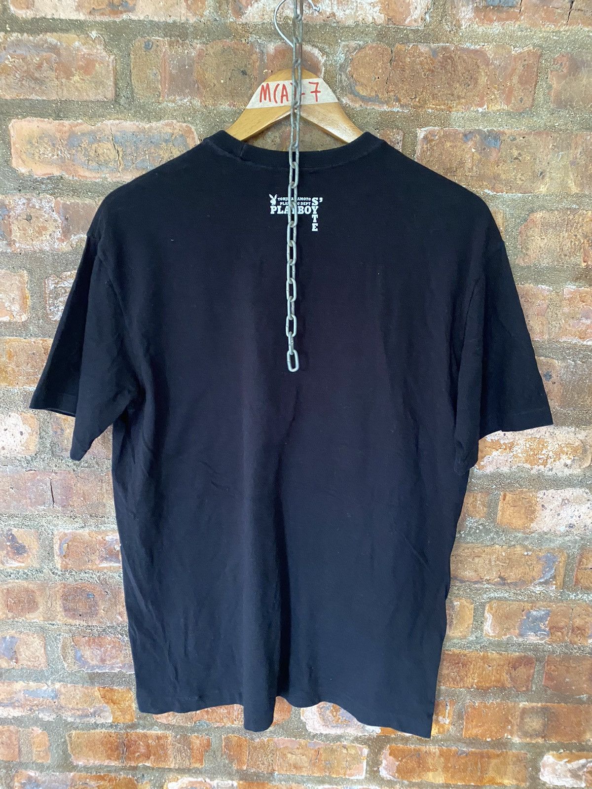 Yohji Yamamoto 🔥 Yohji Yamamoto Y’S x Playboy tee Size US L / EU 52-54 / 3 - 7 Thumbnail