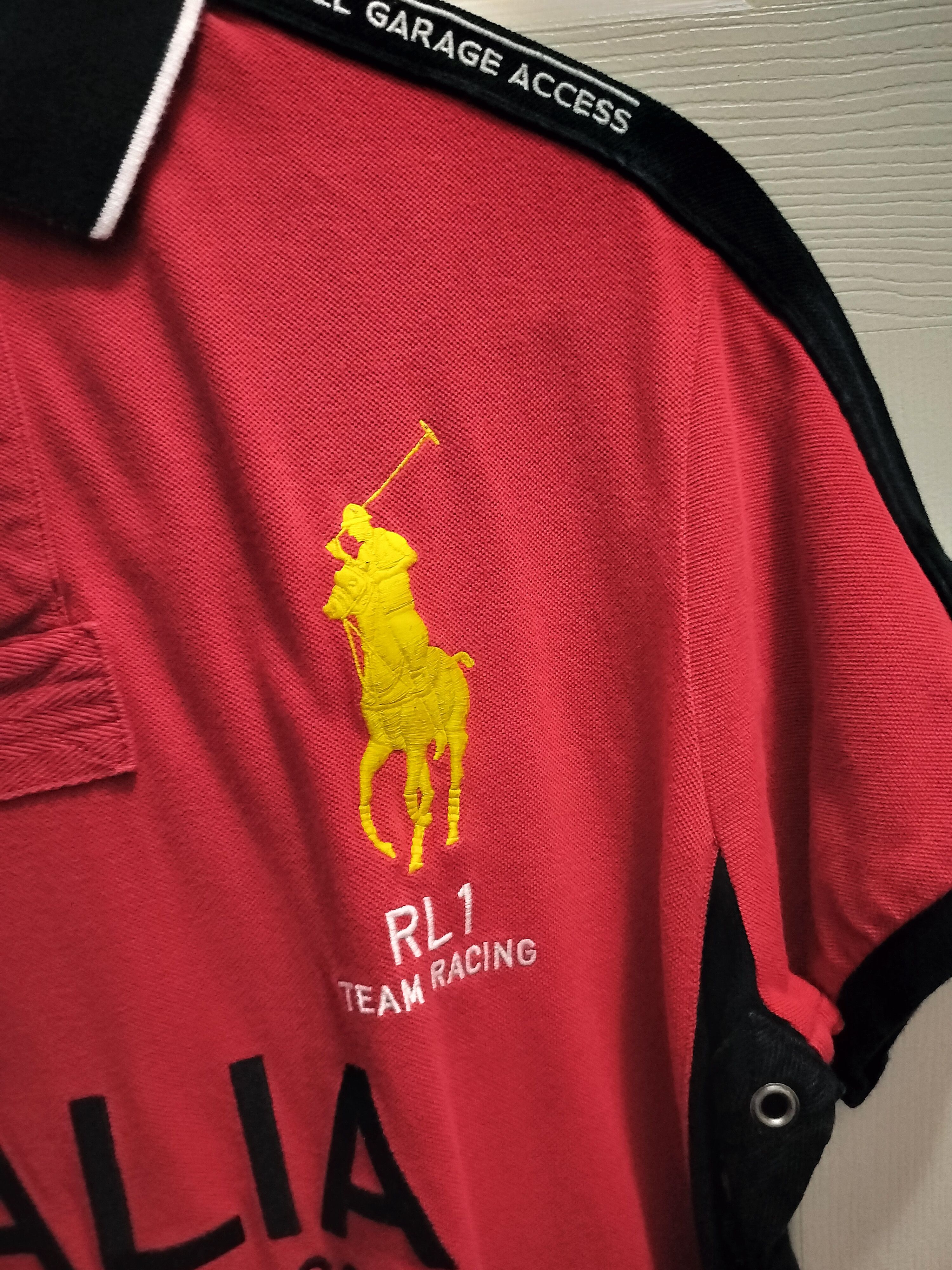 Polo Ralph Lauren Ralph Lauren Vintage Italia RL racing polo size XL Size US XL / EU 56 / 4 - 7 Thumbnail