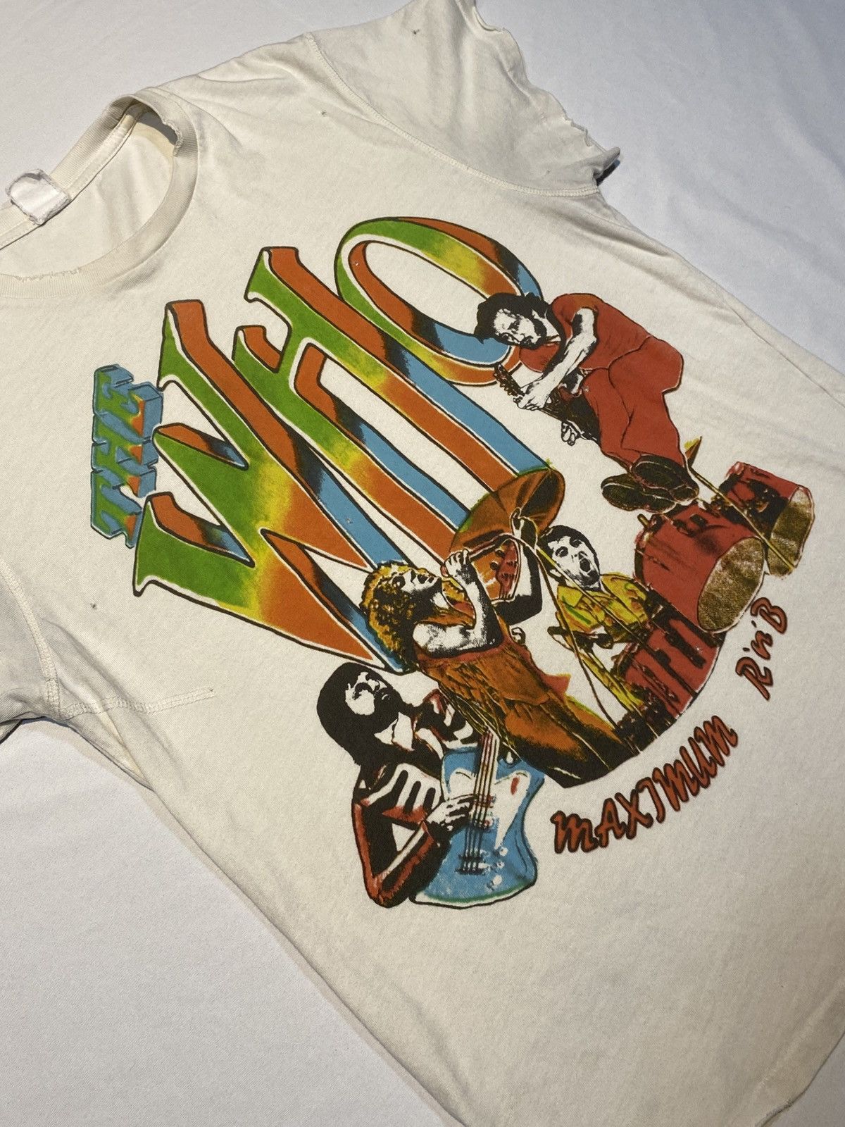 Band Tees Vintage Thrashed The Who Graphic TShirt Size US M / EU 48-50 / 2 - 1 Thumbnail