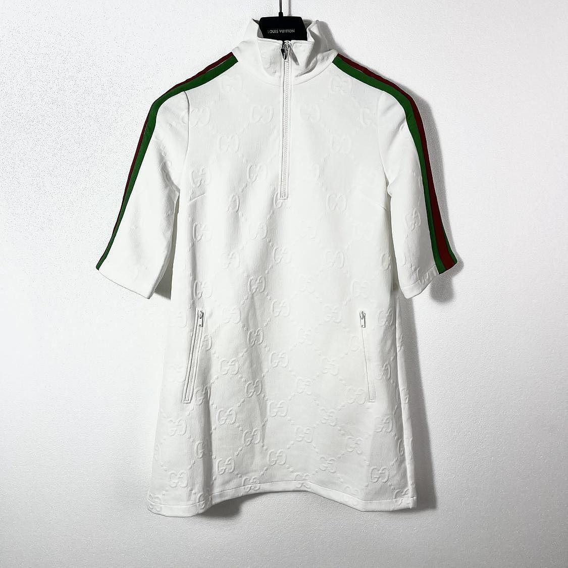 Gucci Gucci GG Logo Mini Dress Size XXS Size XXS / US 00 / IT 34 - 1 Thumbnail