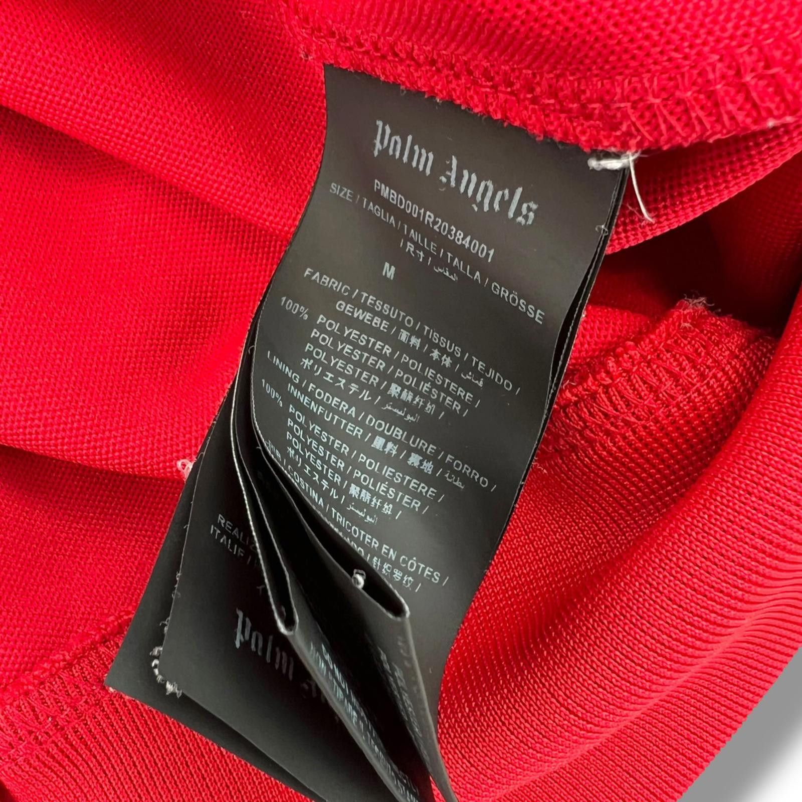 Palm Angels Palm Angels Red & White Track Jacket Size US M / EU 48-50 / 2 - 6 Thumbnail