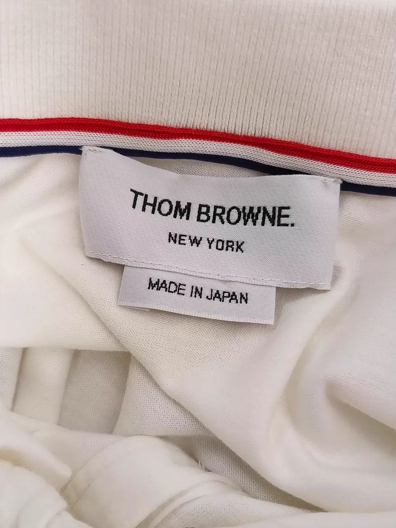 Thom Browne Thom Browne Short sleeves polo shirt with collar Size US S / EU 44-46 / 1 - 3 Thumbnail