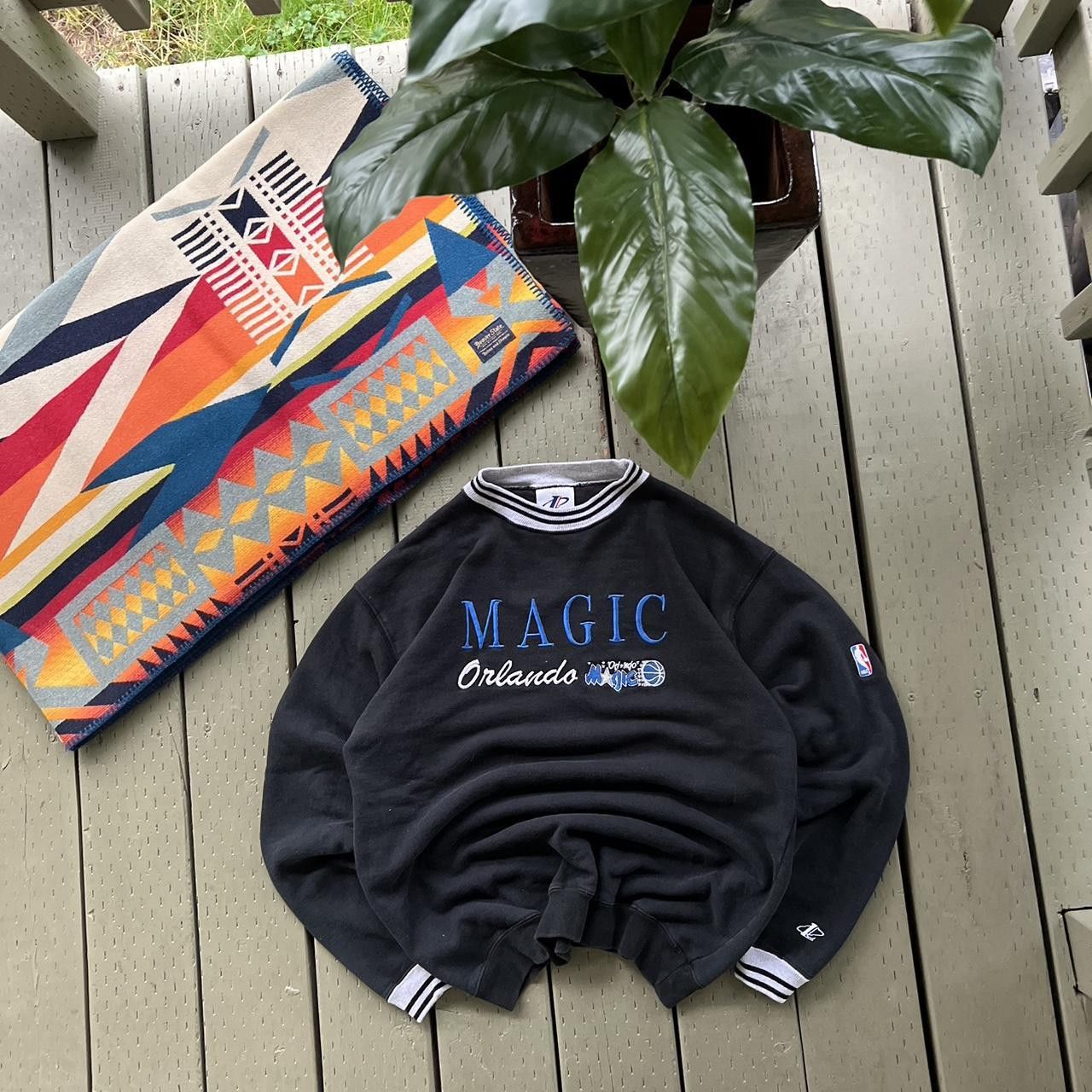 Logo Athletic × NFL × Vintage 90s Orlando Magic NBA sweatshirt Size US M / EU 48-50 / 2 - 1 Thumbnail