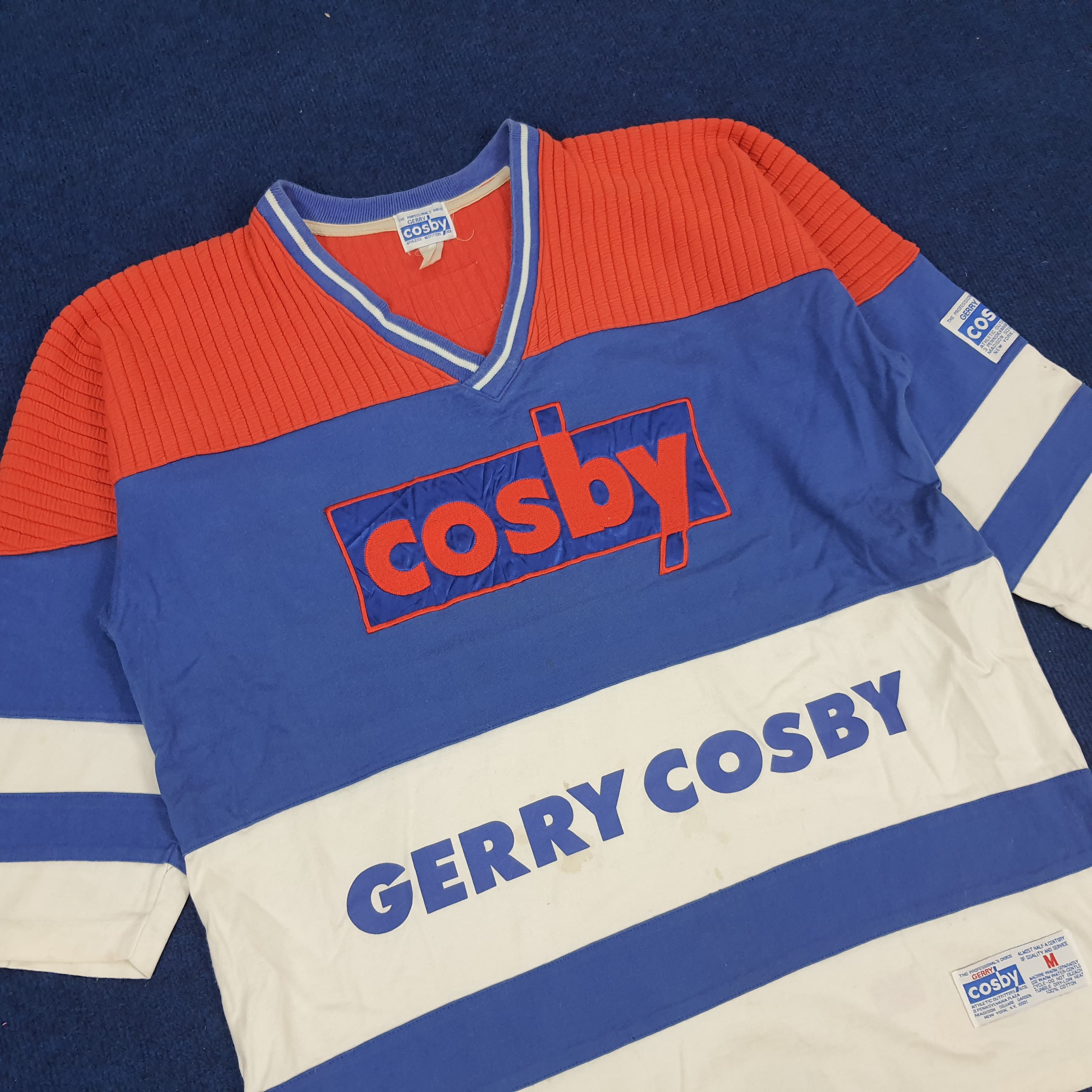 Crosby Square Vintage NHL Gerry Cosby American Ice Hockey T-shirt Size US XL / EU 56 / 4 - 2 Thumbnail