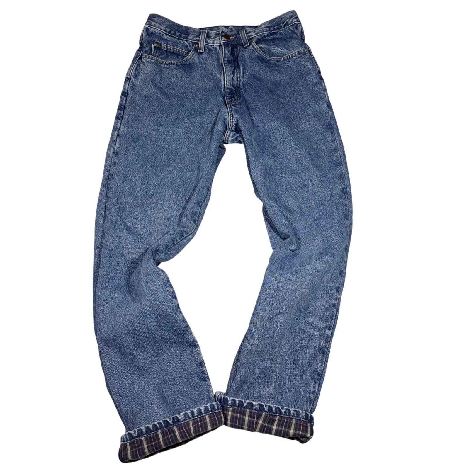 L.L. Bean LL Bean Jeans Mens 32x32 Double L Classic Fit Flannel Lined Size US 32 / EU 48 - 5 Thumbnail