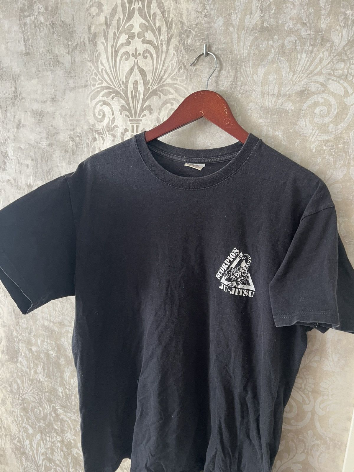 Vintage Vintage Scorpion Ju-Jitsu Martial Arts Tee Black Size US L / EU 52-54 / 3 - 5 Thumbnail