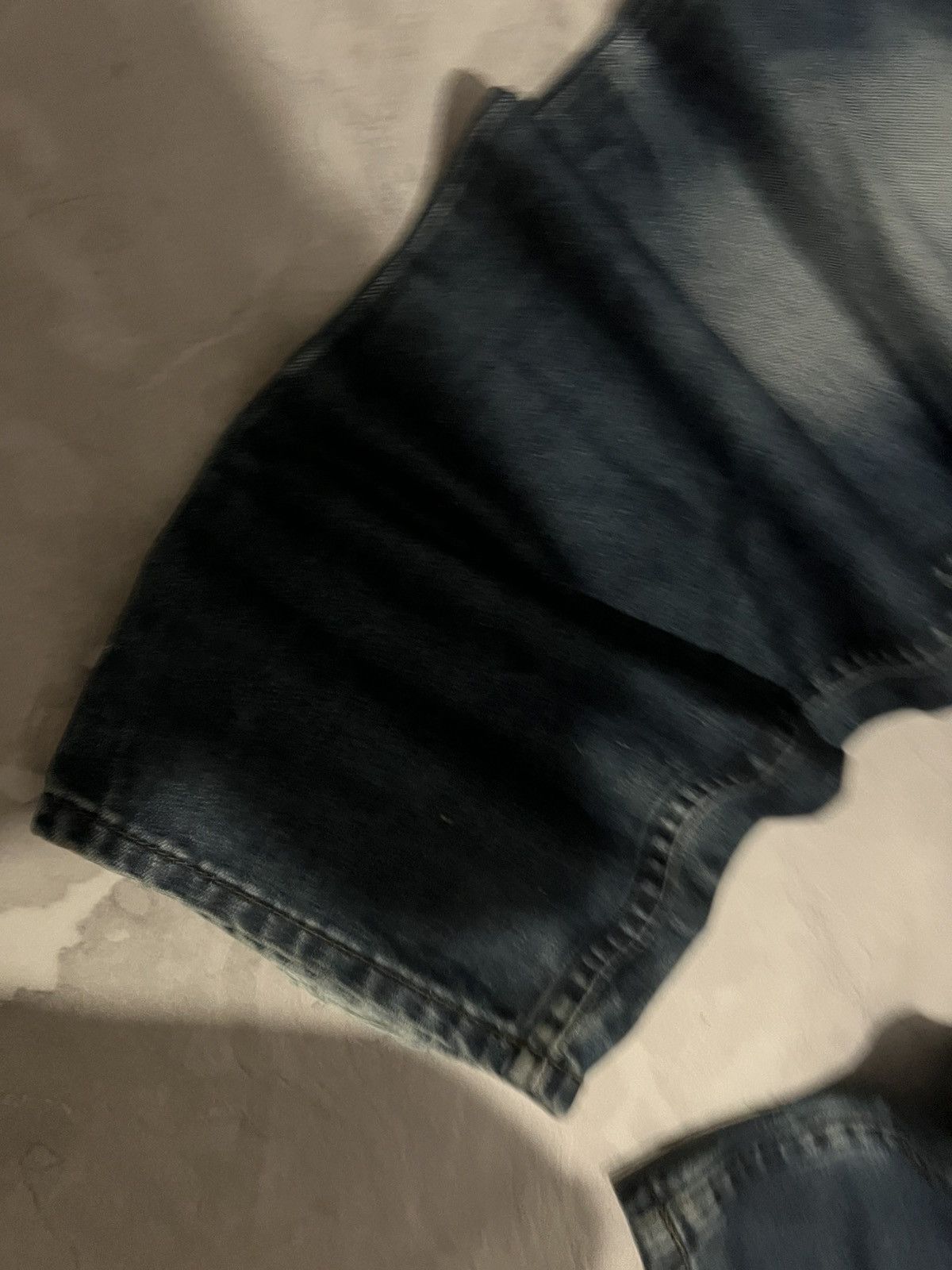 Vintage Vintage Baggy Damage Swag Jean — Streetwear Grunge Y2K 90 Size US 39 - 5 Thumbnail