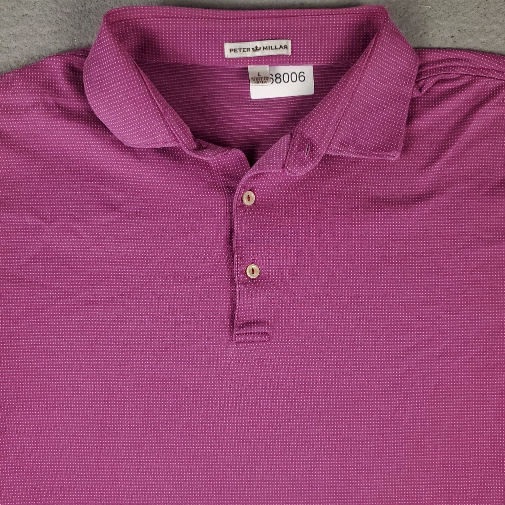 Peter Millar Peter Millar Polo Shirt Mens L Purple Cotton Golf Short Sleeve Polo Shirt Mens L Purple Cotton Golf Short Sleeve Size US L / EU 52-54 / 3 - 2 Thumbnail