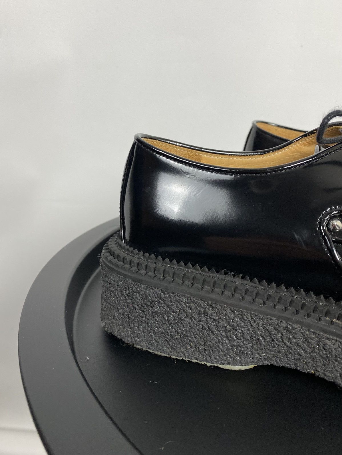 H&M GIAMBATTISTA VALLI x H&M Black Creeper Shoes Loafers Size US 8.5 / EU 41-42 - 6 Thumbnail
