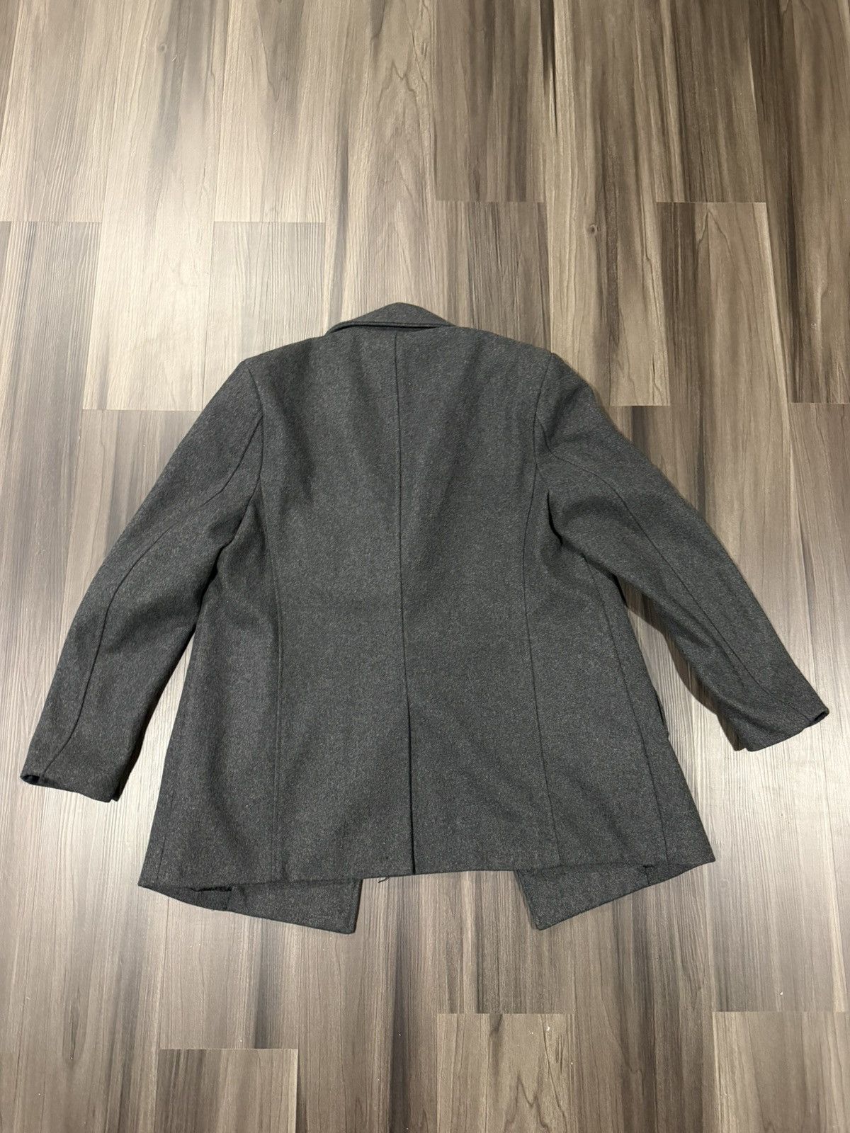 Forever 21 Mens Forever21 Grey Peacoat sz L Size US L / EU 52-54 / 3 - 2 Thumbnail