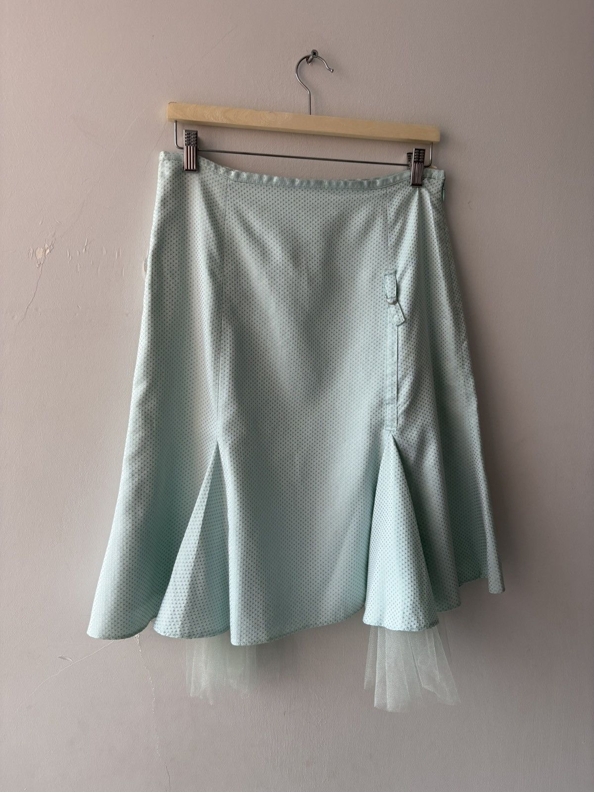 Vintage y2k lux cotton skirt Size 26" / US 2 / IT 38 - 5 Thumbnail