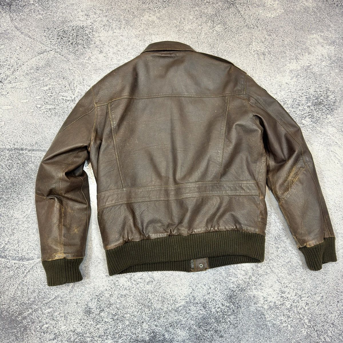 Other Debenhams Leather A-2 Aviator Jacket L size Size US L / EU 52-54 / 3 - 8 Thumbnail