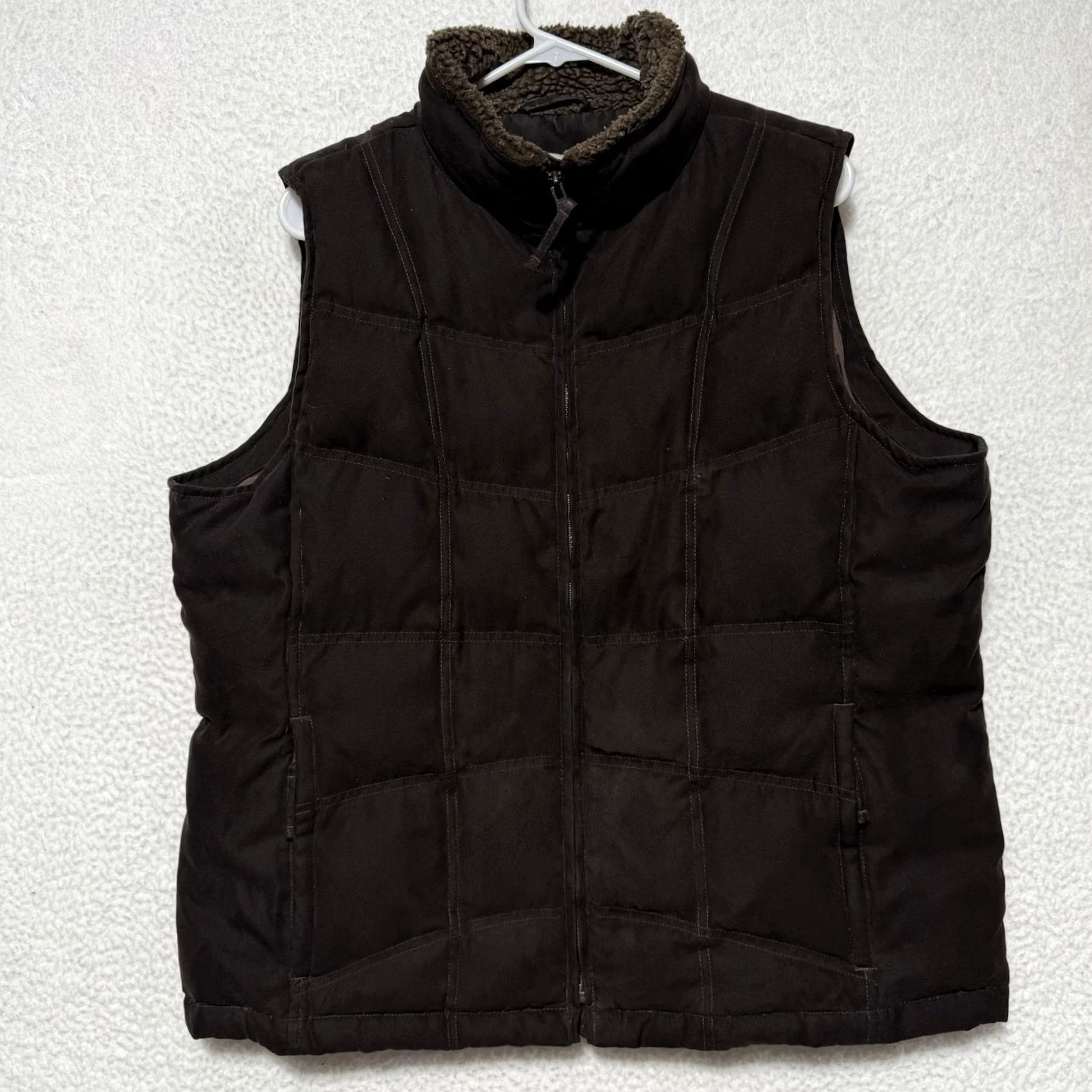 Vintage L.L. Bean Vest XL Brown Down Quilted Puffer Quilted Collar Mens Regular Size XL GDD3 Size US XL / EU 56 / 4 - 2 Thumbnail