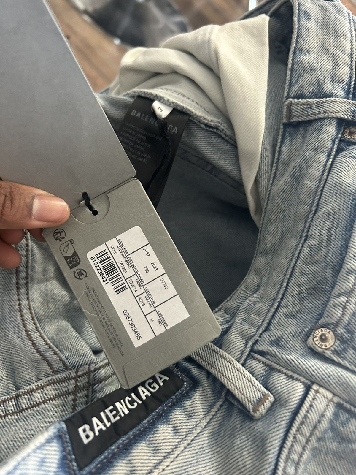 Balenciaga balenciaga outline denim Size US 32 / EU 48 - 6 Thumbnail