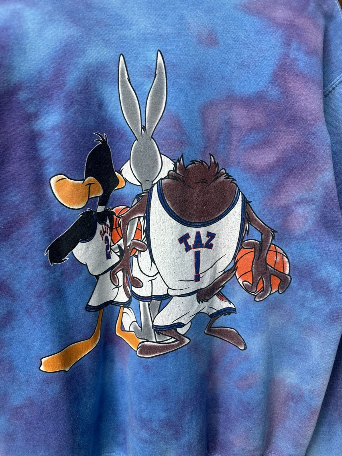 Vintage Vintage Space Jam Tazmania Back Heat Tye Dye Crewneck Z387 Size US S / EU 44-46 / 1 - 5 Thumbnail