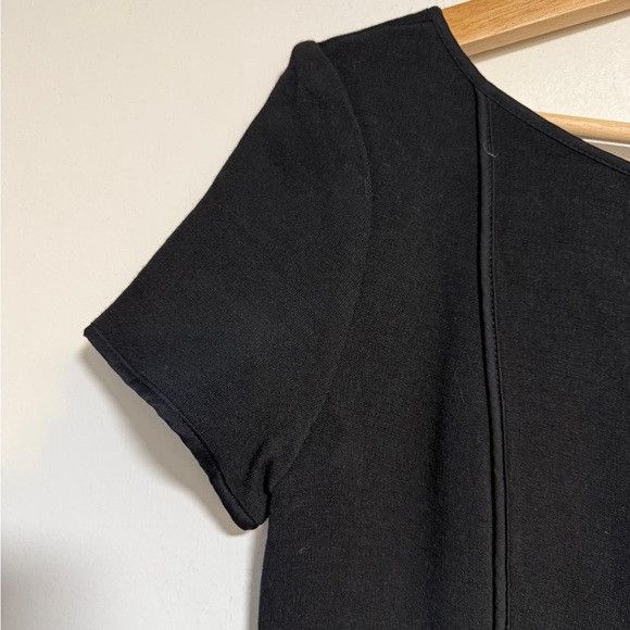 St. John St. John Black Short Sleeve Sheath Dress Size 4 Size S / US 4 / IT 40 - 3 Thumbnail