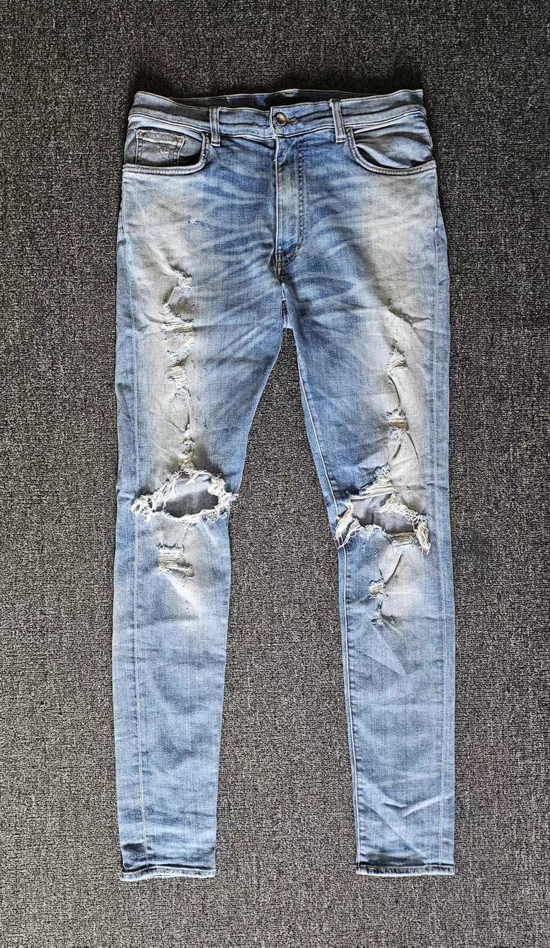 Amiri AMIRI Distressed Jeans Size US 34 / EU 50 - 1 Thumbnail