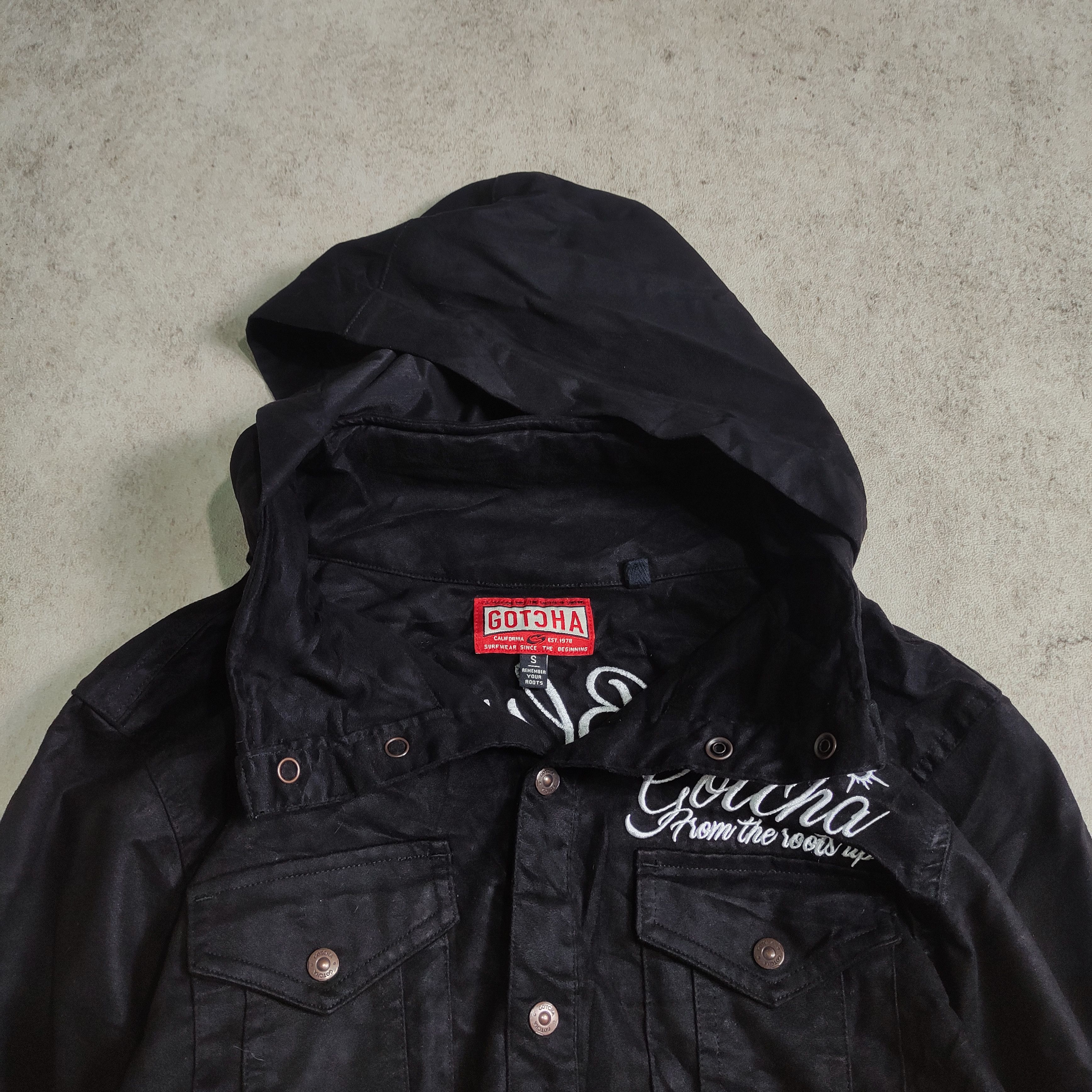 Japanese Brand Gotcha Y2K Suede-Style Button-Up Goa LGB tornado mart Size US S / EU 44-46 / 1 - 10 Thumbnail