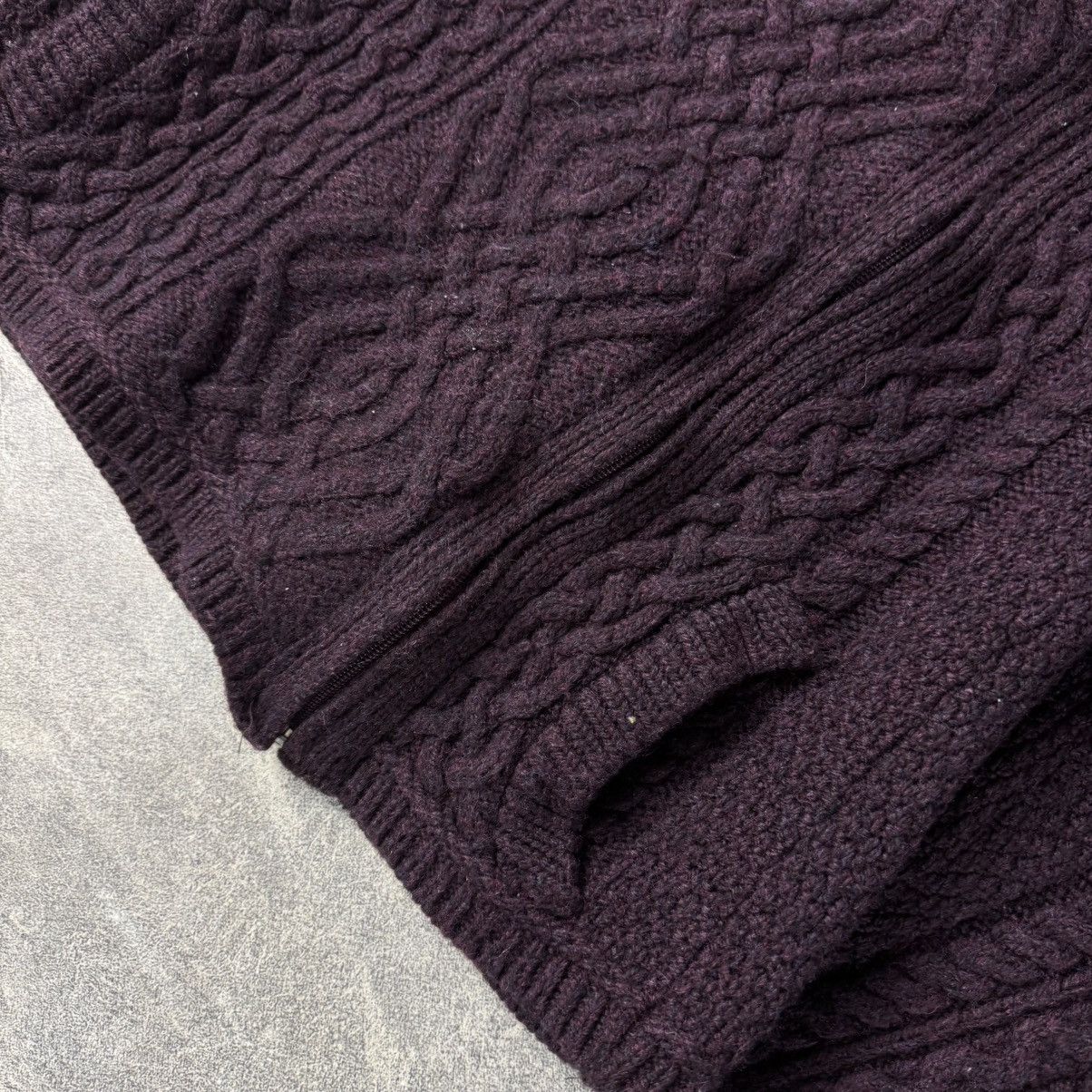Aran Crafts Vintage Aran Crafts Wool Full Zip Cardigan Sweater Size US XS / EU 42 / 0 - 4 Thumbnail