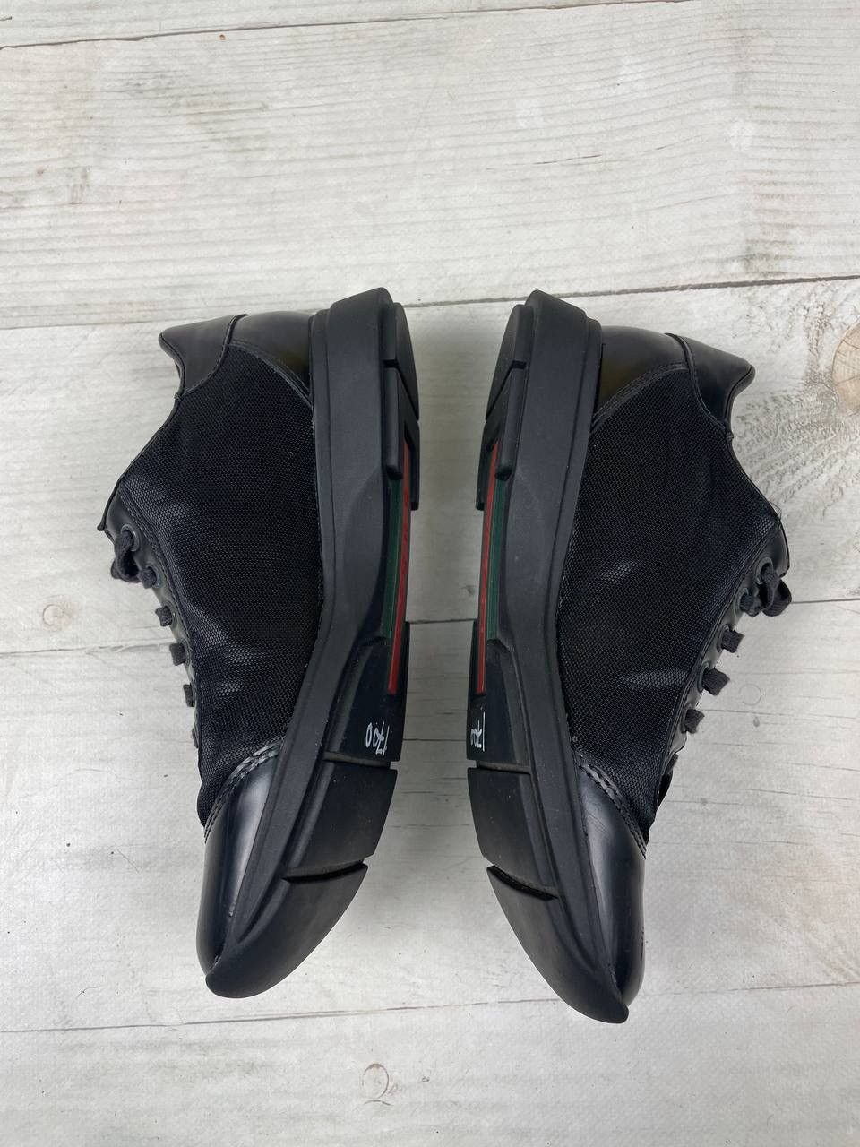 Gucci Vintage Gucci Leather Sneakers GG Size US 5.5 / IT 35.5 - 4 Thumbnail