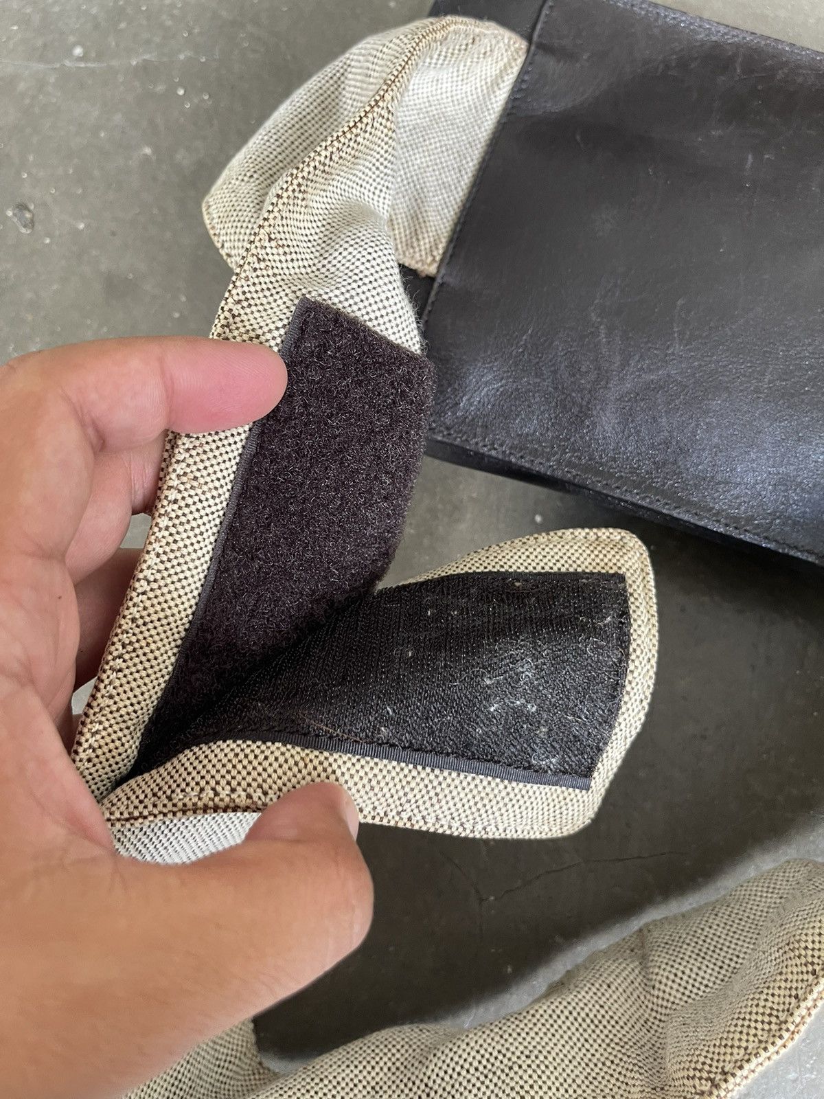 Prada SS1999 Prada Linen Waist Bag Size ONE SIZE - 7 Thumbnail