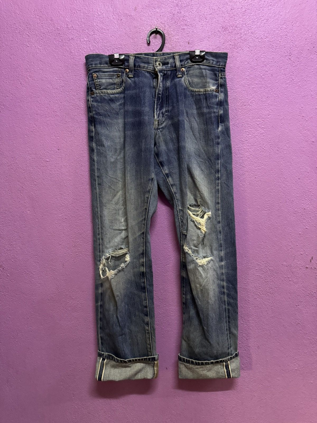 Uniqlo Uniqlo Selvedges Jeans Size 30 Size US 30 / EU 46 - 2 Thumbnail