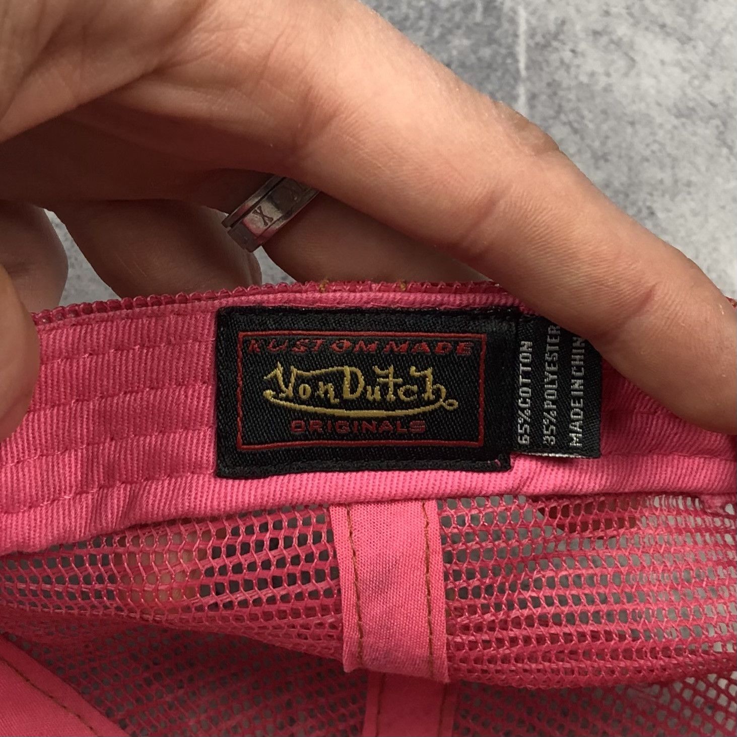 Von Dutch Y2K Von Dutch Plaid Trucker Cap Size ONE SIZE - 10 Thumbnail