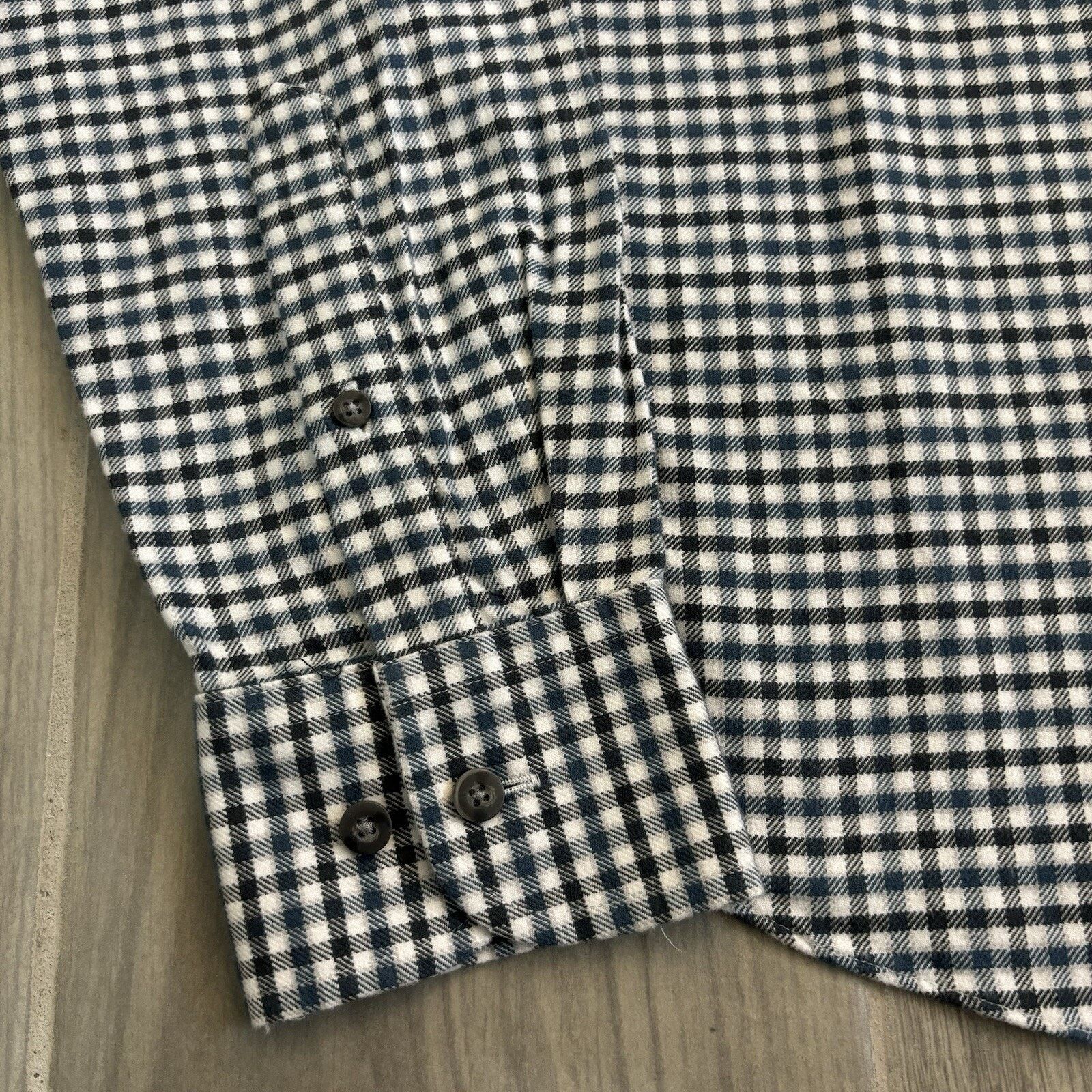 UNTUCKit UNTUCKit Men’s M Slim Fit Gibbston Blue Long Sleeve Shirt Size US M / EU 48-50 / 2 - 5 Thumbnail