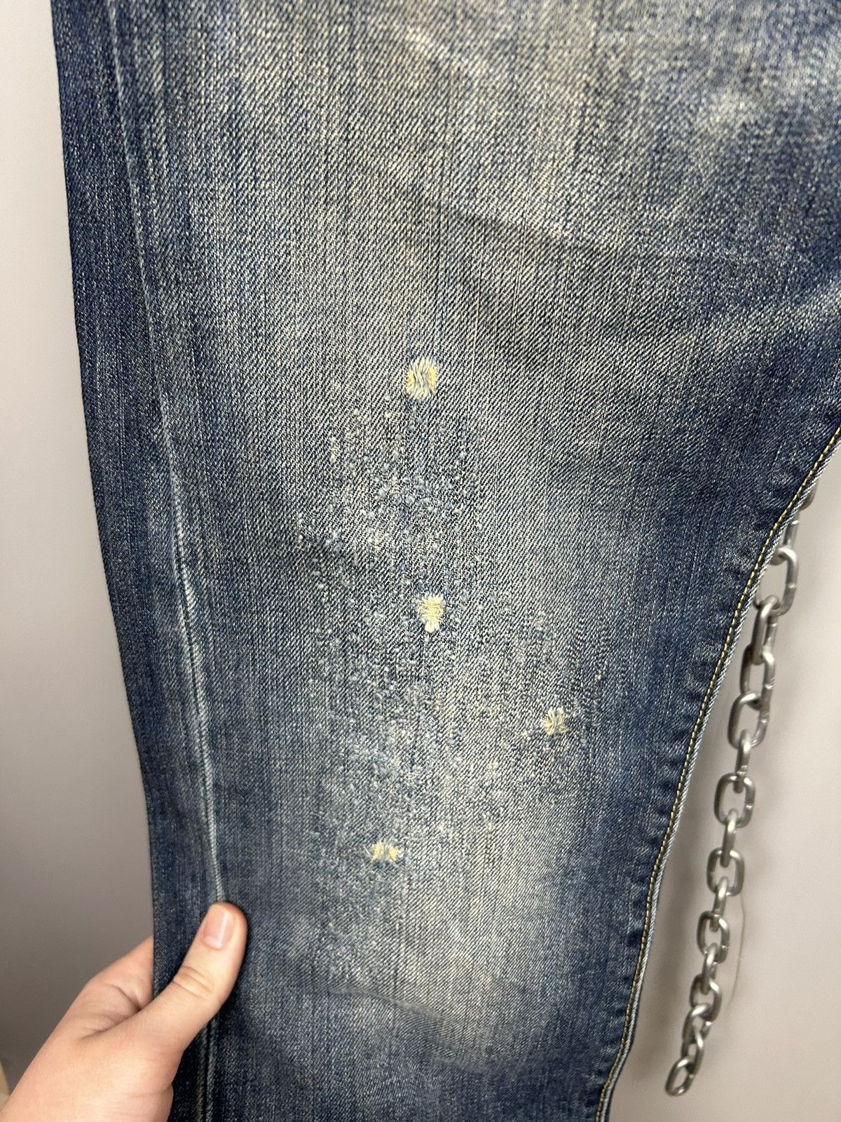 Vintage Ed Hardy Jeans Skull Big Logo