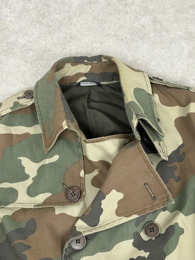 Daniele Alessandrini 2010s Daniele Alessandrini Camo Trench Coat Size US M / EU 48-50 / 2 - 4 Thumbnail
