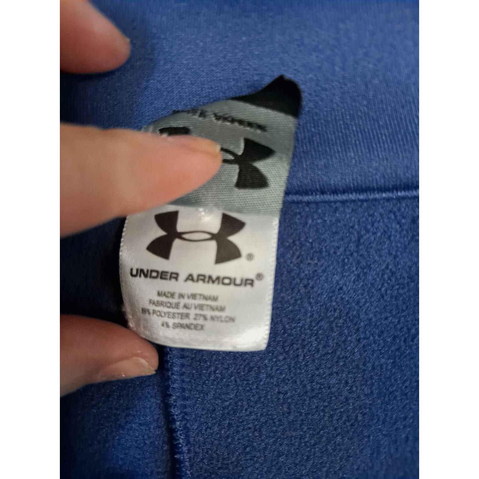 Under Armour Under Armour 1/4 Zip Blue and Gray Jacket With Top Pocket Si Size US XL / EU 56 / 4 - 7 Thumbnail