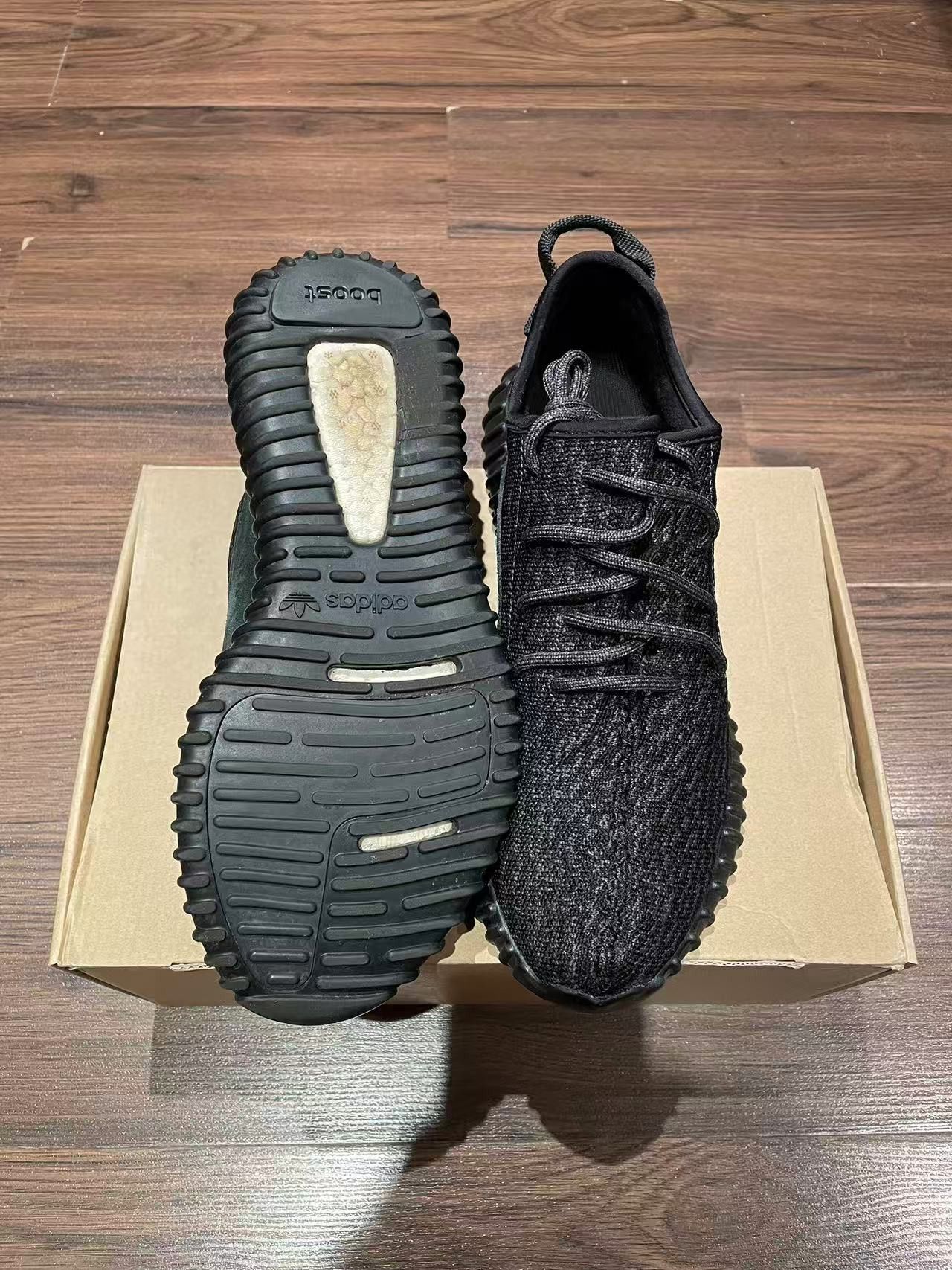 Adidas Kanye West Adidas Yeezy Boost 350 Pirate Black (2015) Size US 8.5 / EU 41-42 - 2 Thumbnail