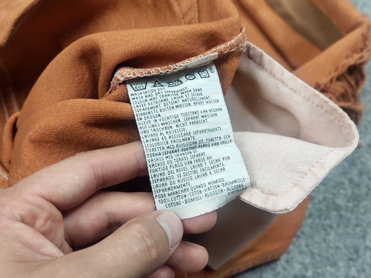 If Six Was Nine Vintage Levis 597 x if six was nine Flared Denim Jeans Y2K Size 29" - 15 Thumbnail