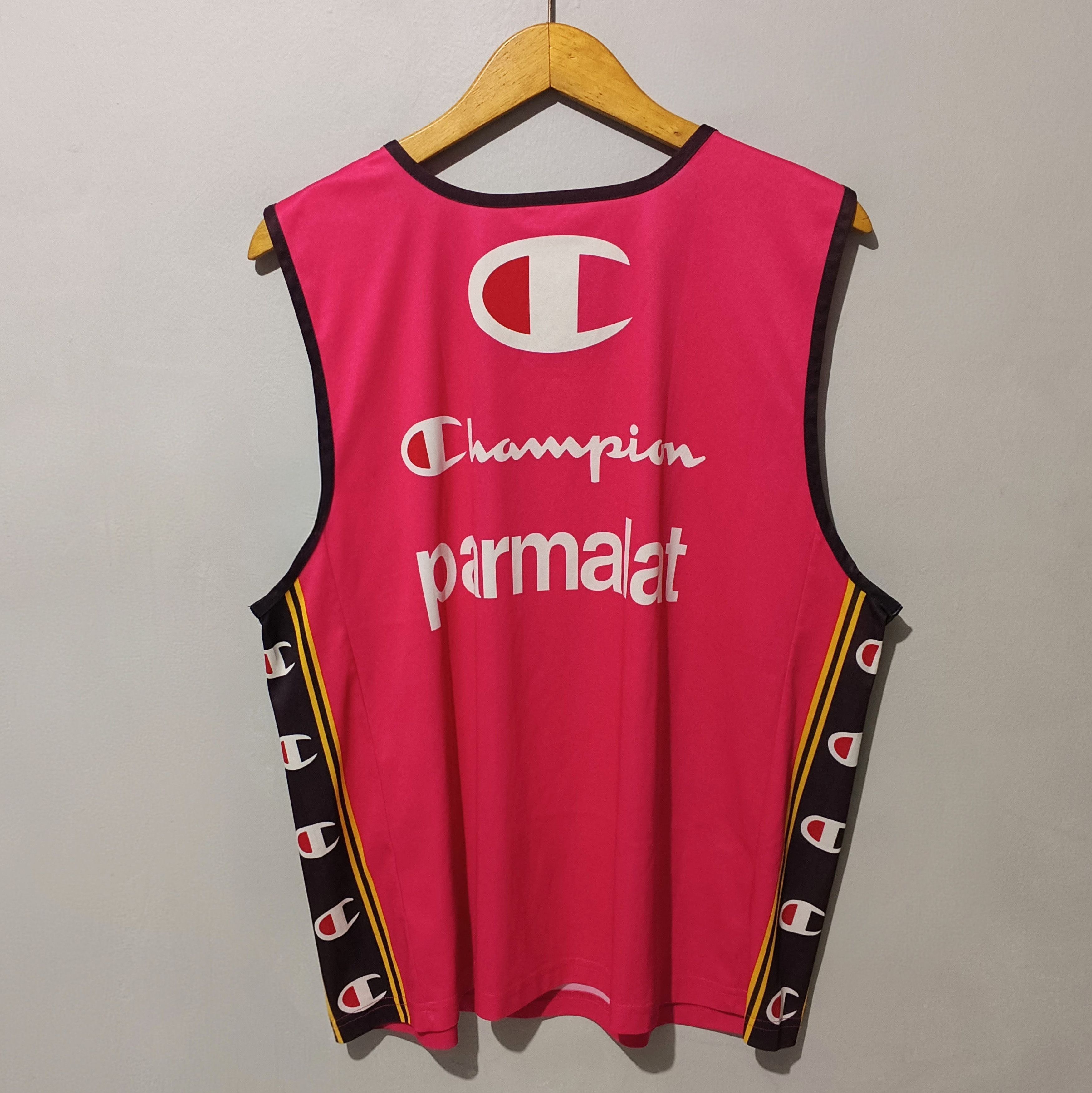 Champion Parma Calcio 2001-2002 Training Vest Jersey Size US XL / EU 56 / 4 - 2 Thumbnail