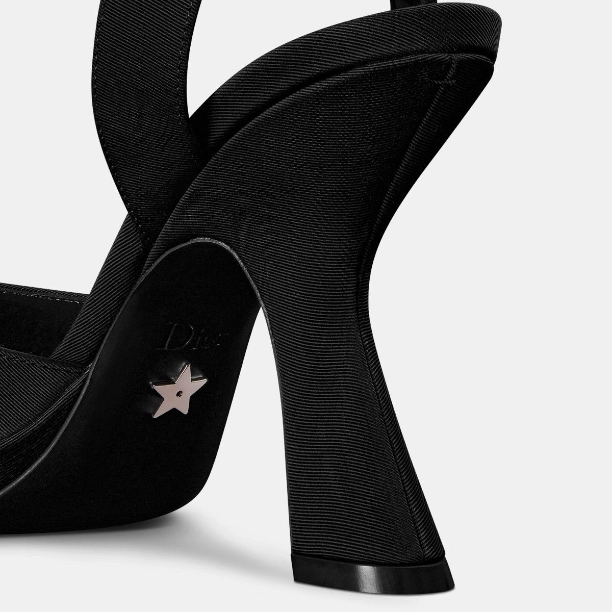 Dior o1bcso1str0225 Rose Pump in Black Size US 6 / IT 36 - 5 Thumbnail