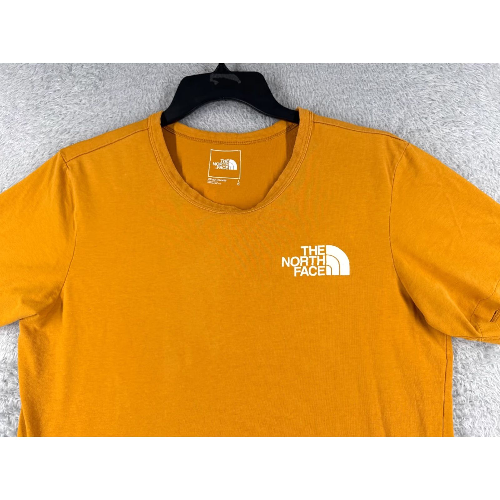 The North Face The North Face Shirt Men L Yellow Floral Poly Blend Jersey Crew Neck Short Sleeve All Seasons Breathable Logo Vintage: No Size US L / EU 52-54 / 3 - 4 Thumbnail