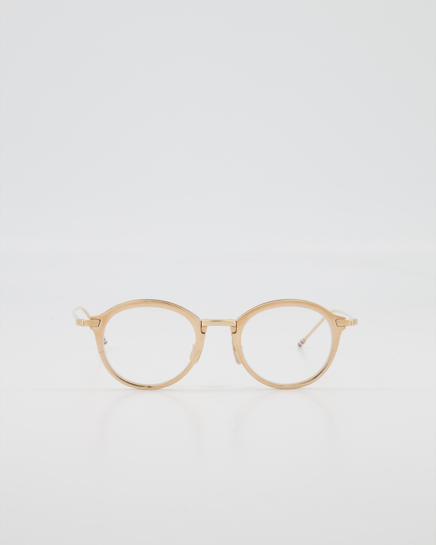 Thom Browne Thom Browne Yellow Gold Glasses Optical Frames Size ONE SIZE - 2 Thumbnail