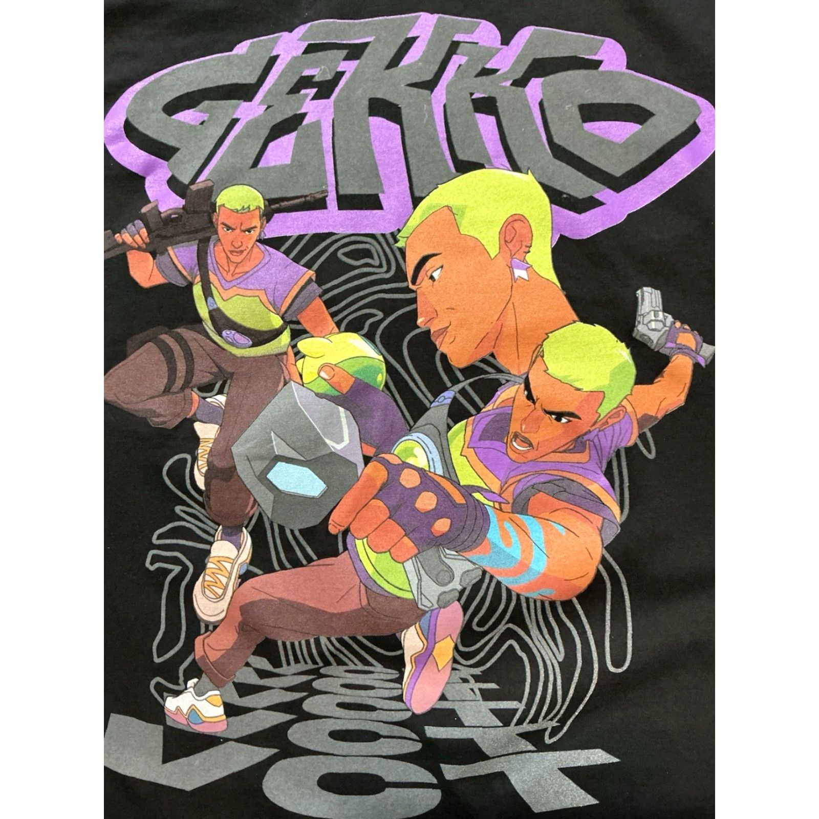 Champion Riot Games Fortiche League Of Legends Arcane Gekko Valorant Champions T-Shirt SM Men Black Short Sleeve S Size US S / EU 44-46 / 1 - 5 Thumbnail