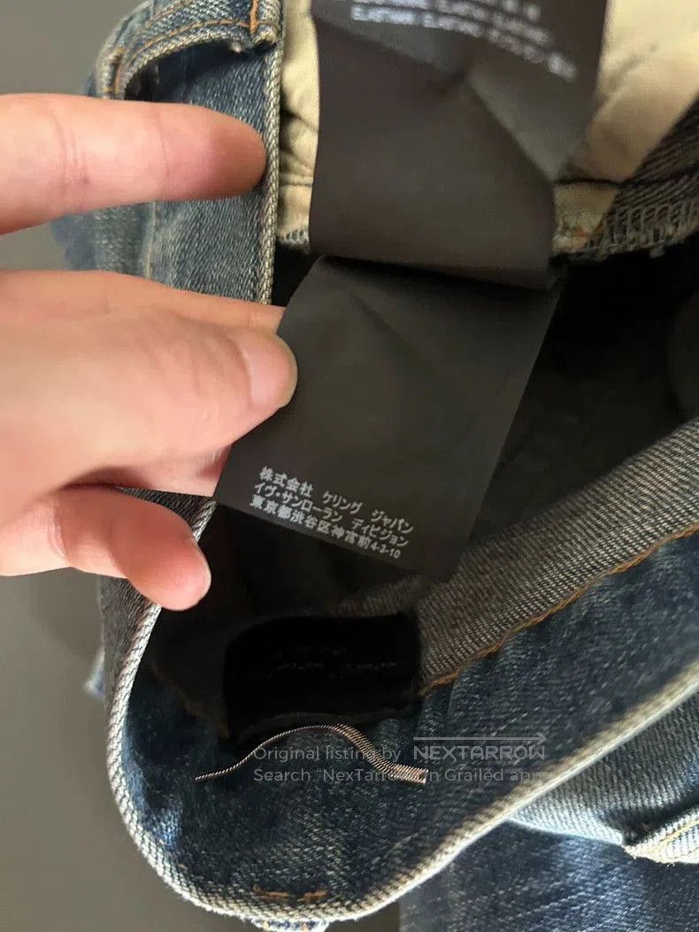 Other Saint Laurent Distressed Slim Fit Jeans. Size US 29 - 7 Thumbnail