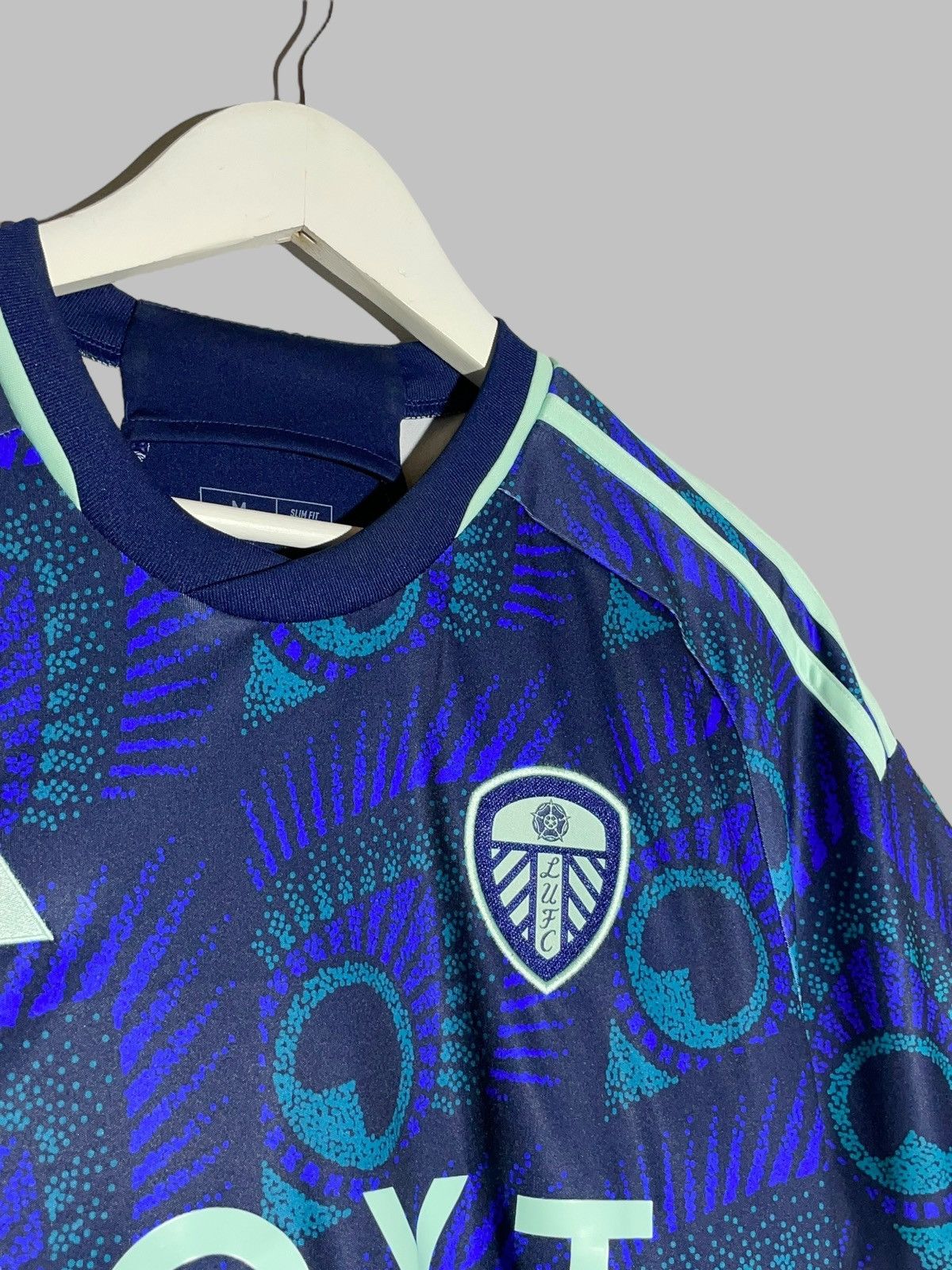 Adidas Leeds United Adidas 2023/24 Away Football Shirt Size US M / EU 48-50 / 2 - 4 Thumbnail