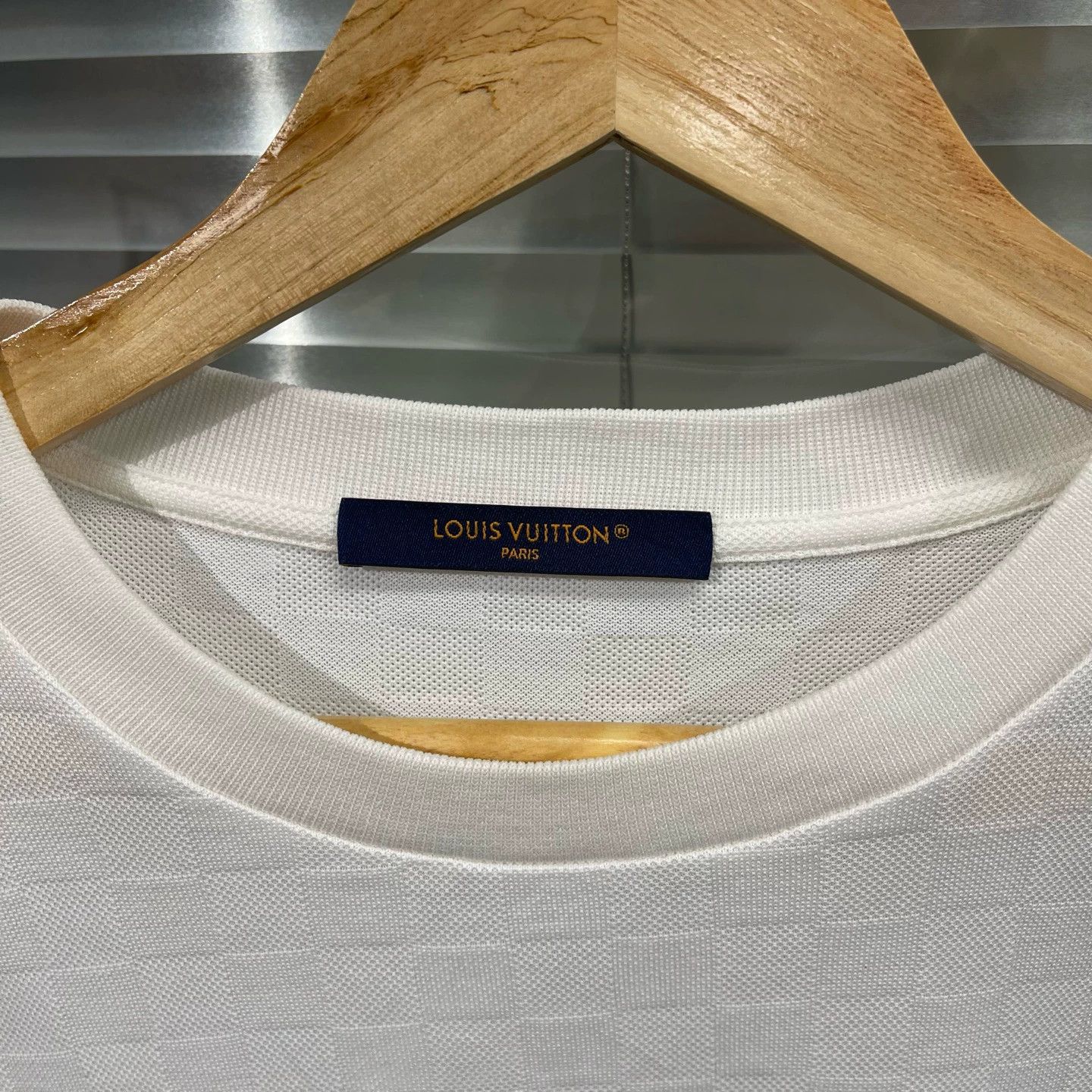 Louis Vuitton LV 24 Damier Embroidered Slogan Tee S 99 New Size US S / EU 44-46 / 1 - 3 Thumbnail