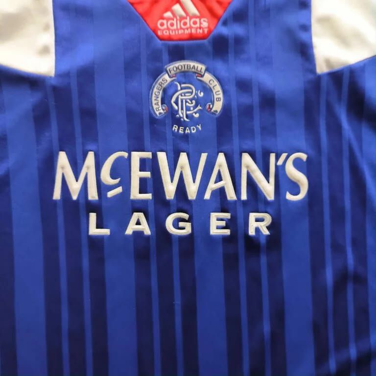 Adidas Rangers 1992-94 Adidas home football jersey size M Size US M / EU 48-50 / 2 - 5 Thumbnail