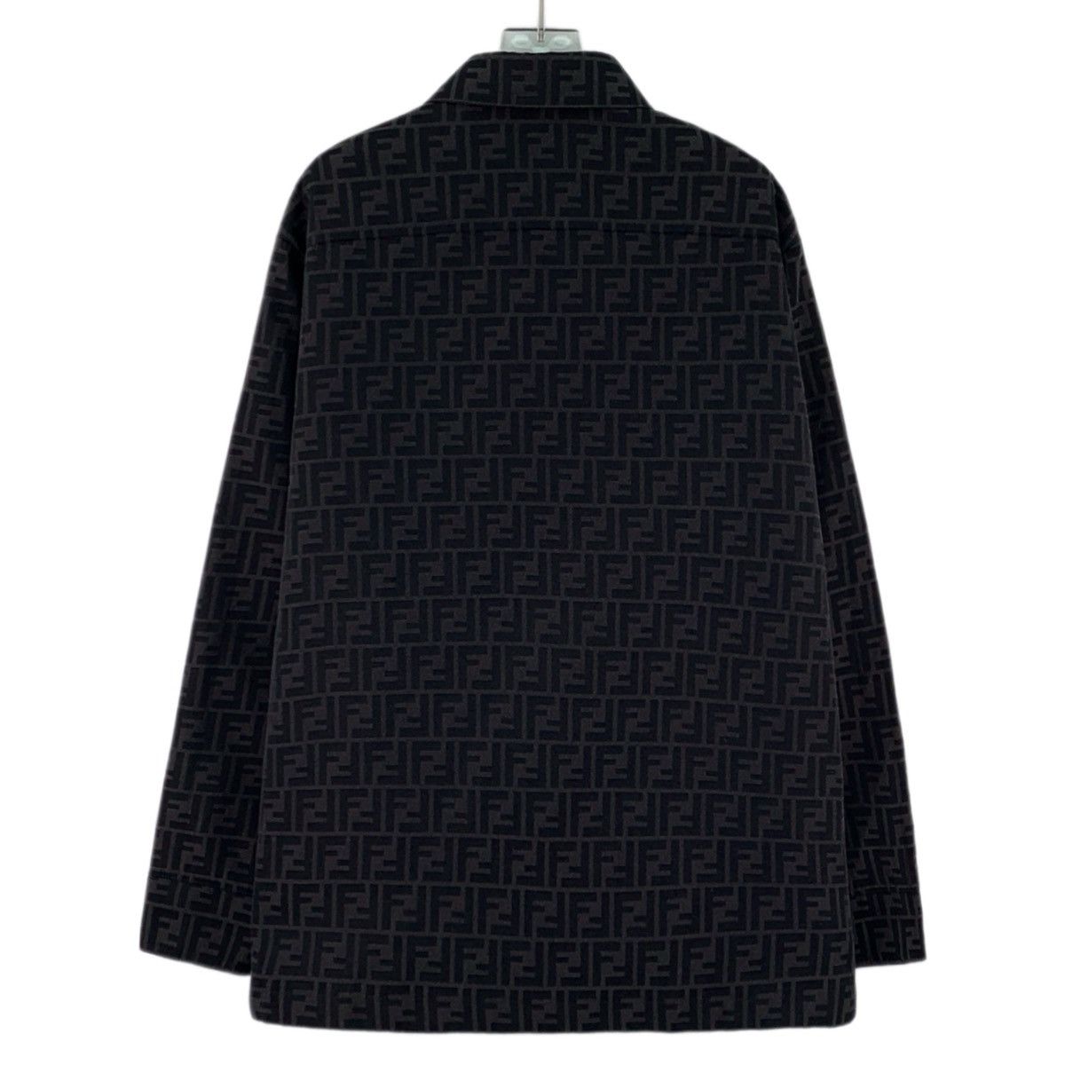 Fendi Fendi All-over FF Print Lapel Long Sleeve Shirt K26WX Size US S / EU 44-46 / 1 - 2 Thumbnail