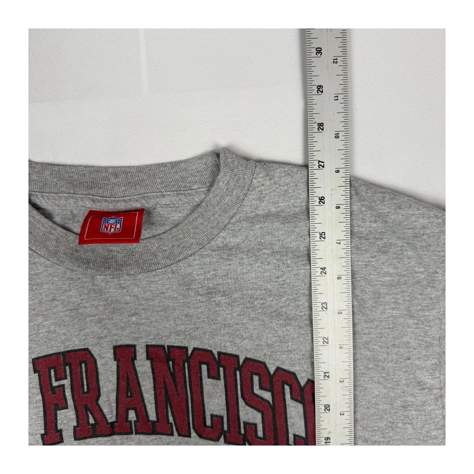 Vintage San Francisco 49ers Shirt Mens Gray NFL Team Apparel Graphic Size US XXS / EU 40 - 2 Thumbnail
