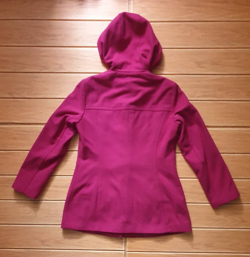United Colors Of Benetton United Colour of Benetton pink colour Wool Jacket Size L / US 10 / IT 46 - 8 Thumbnail