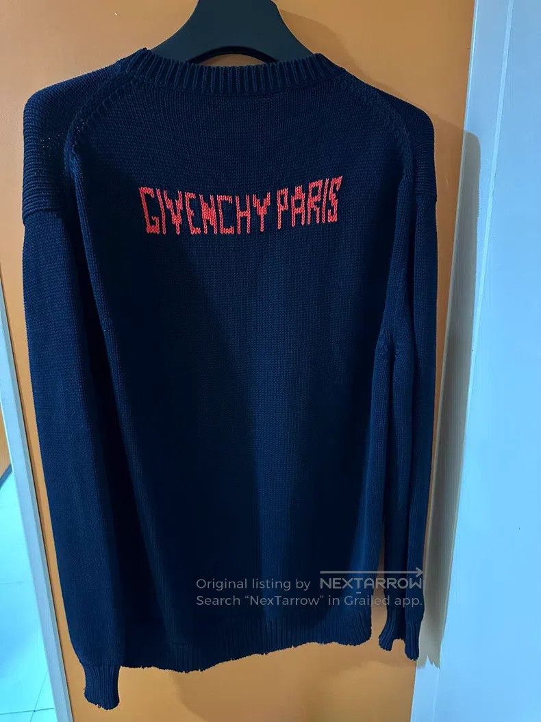 Givenchy Givenchy Black and Red Logo Sweater Size US S / EU 44-46 / 1 - 2 Thumbnail