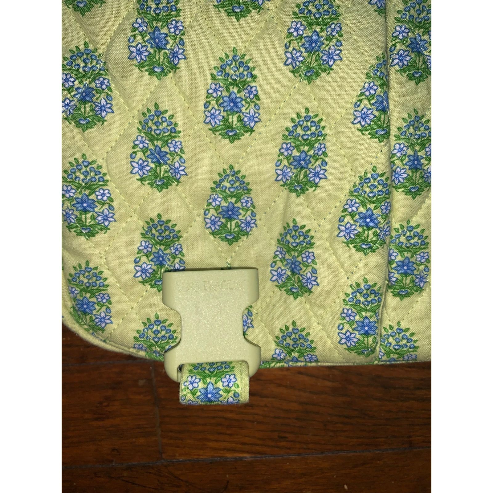 Vera Bradley Vera Bradley Patterned Bag Light Green Blue All Over Print Size ONE SIZE - 6 Thumbnail
