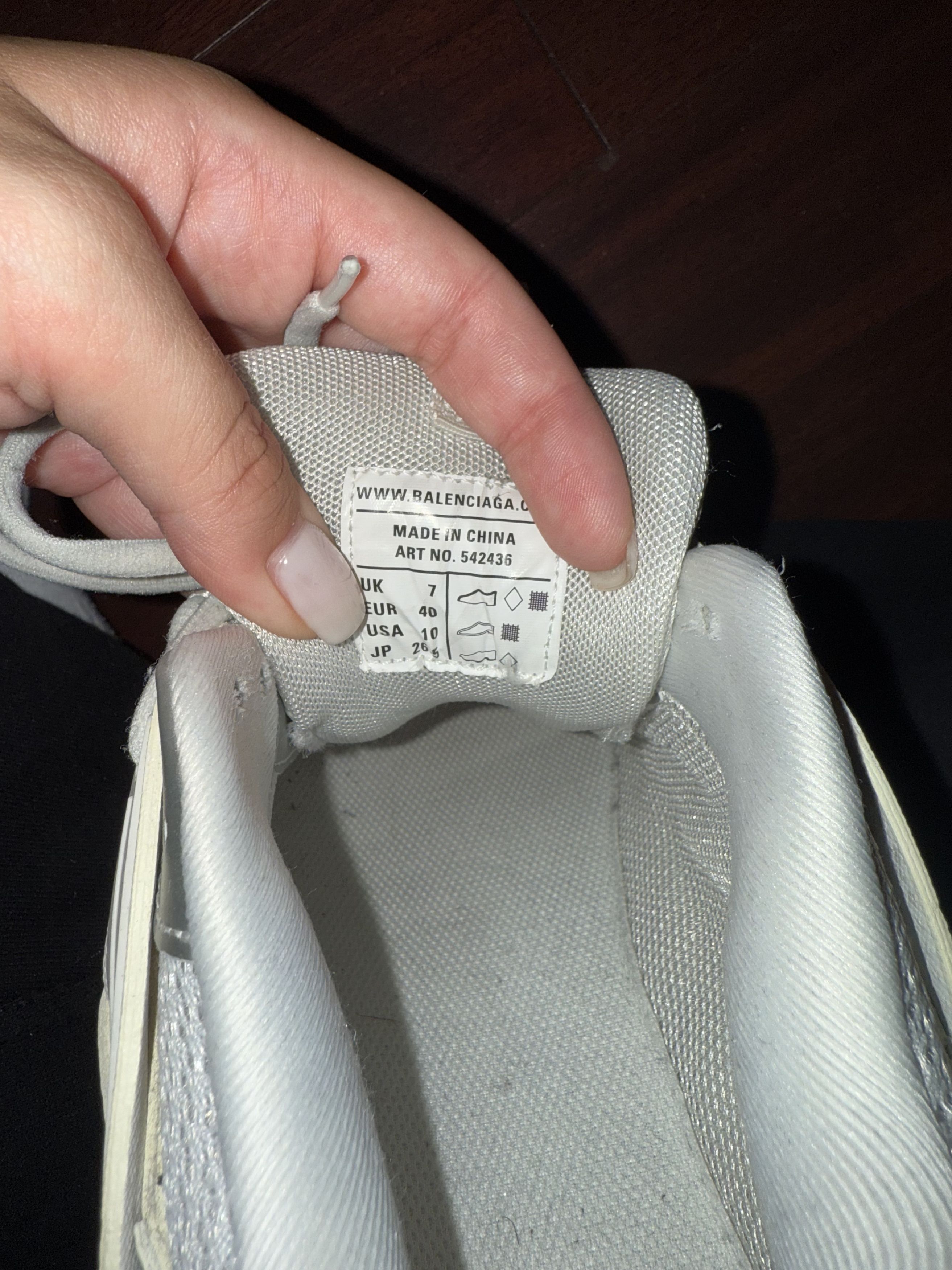 Balenciaga Balenciaga Track Recycled Sneakers - White Size US 10 / IT 40 - 3 Thumbnail